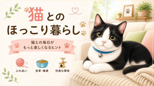 猫とのほっこり暮らし
