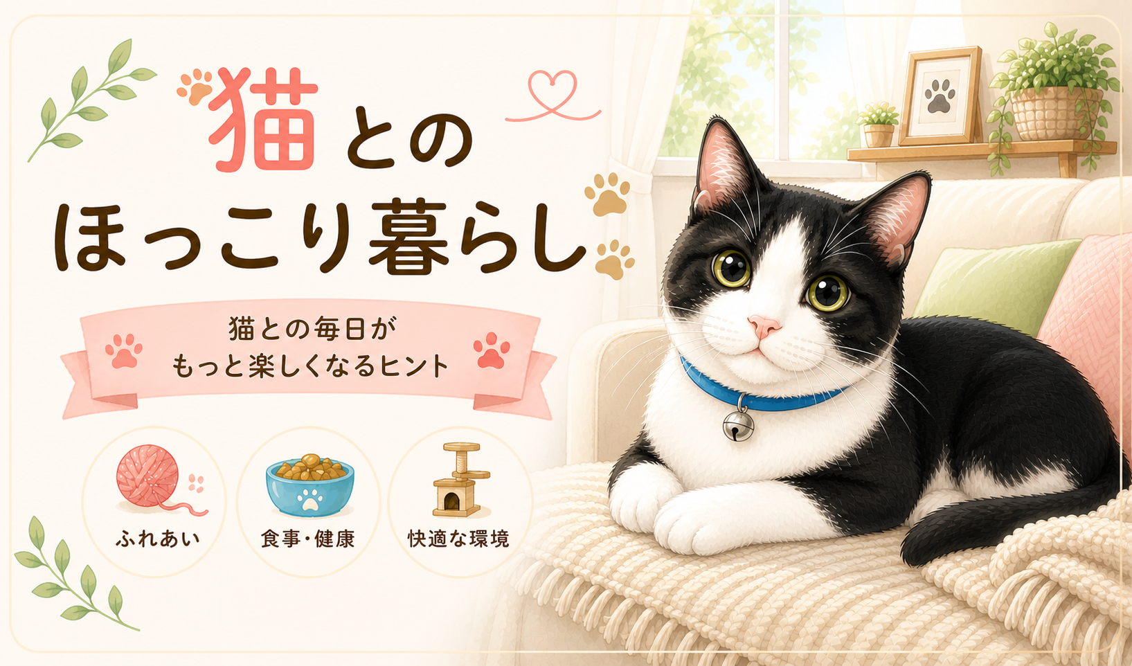 猫とのほっこり暮らし🐾毎日が楽しくなる飼い方とケアのコツ